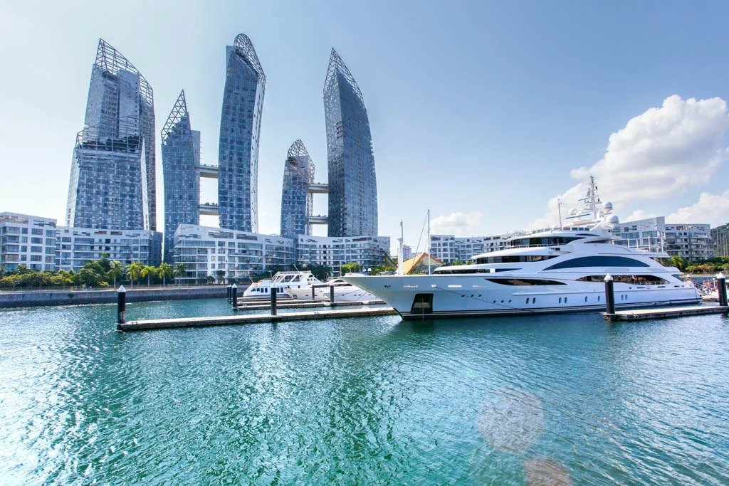 Keppel Bay in Singapore